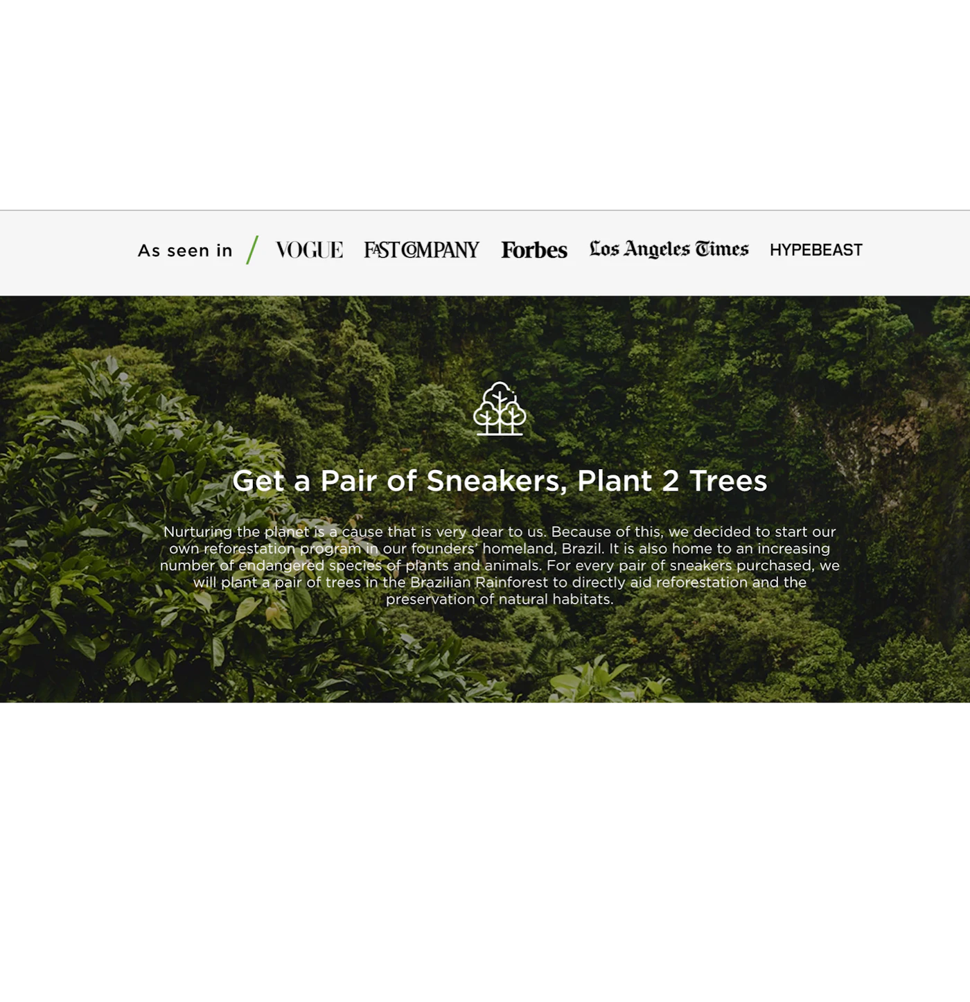 Two Tree Planted Initiative
